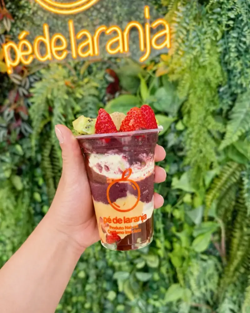Açaí Especial Pé de Laranja com Frutas Frescas